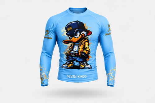 Conjunto grappling DRK Duck 7Kings — rashguard y shorts no-gi BJJ